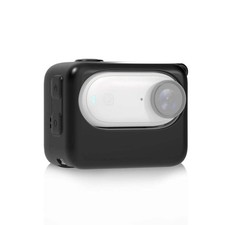 For Insta360 GO 3 / GO 3S PULUZ Camera Charging Case Silicone Case (Black)
