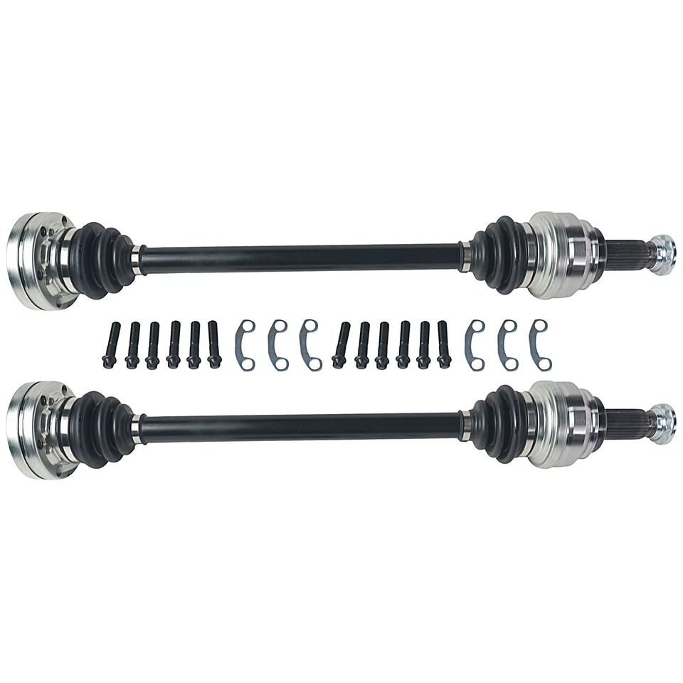 Trasero izquierdo y derecho para BMW 135i 2008-2010 3,0 L transmisión automática 2 piezas ejes CV Foto 3 de 4