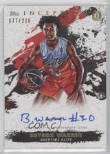 2021-22 Topps Inception OTE Overtime Elite Bryson Warren #IA-BW2 Auto 0wp8