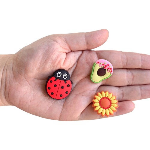 30,50,100Pcs Random Shoe Charms for Clog Decoration, Cute Cartoon Charms Acce... - Picture 5 of 6