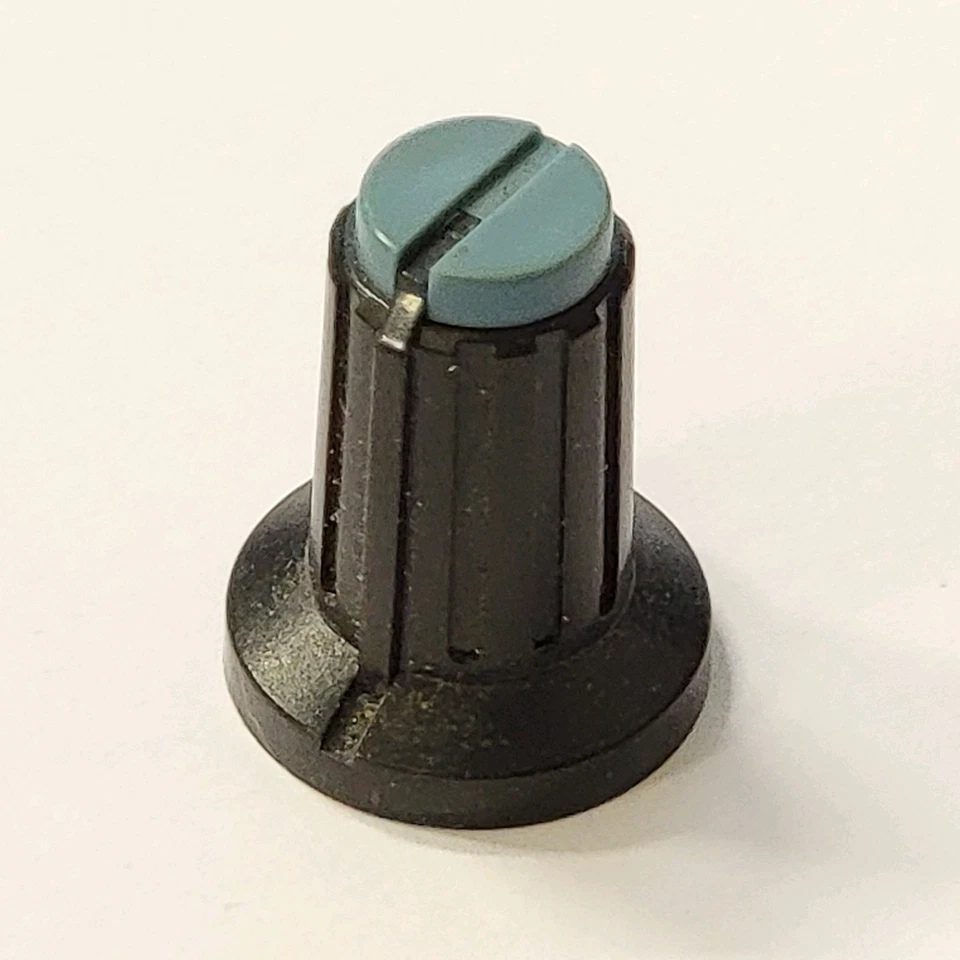 ORIGINAL BLUE KNOB PART - Tascam M-108 12 Channel 8 Bus Audio Recording Mixer - Image 3 of 4