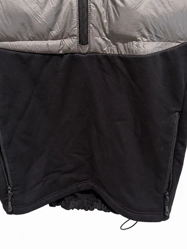 Magellan Outdoors Pro Fish Men’s Large Hybrid Puffer Jacket Hooded Gray Black image 4