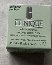 Clinique All About Eyes Eye Cream Reduces Circles & Puffiness 15ml UK SELLER