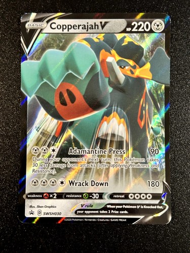 Copperajah V Promo SWSH: Sword & Shield Promo Cards SWSH030 NM