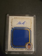 2014 Topps Museum Collection Anthony Rizzo Momentous Material Jumbo 1/5