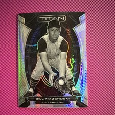 Panini Chronicles Titan Hyper Prizm Bill Mazeroski #3 49/75 Pirates Baseball