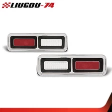 Fit For 1968 Chevy Camaro Tail Light Set, Bezels, Lens Replacement Left & Right
