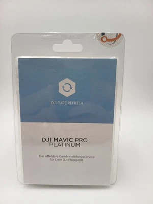 DJI Care Refresh Mavic Pro Platinum Carte Garantie Neuve Sous Blister - Photo 1/2