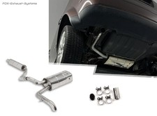  Sportauspuff-Komplettanlage ab Kat Audi A2 1.4 63mm Dieseloptik