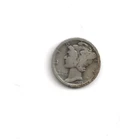 1927-S  Mercury Dime, Good Grade. no combined shipping