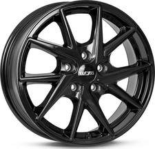 4x Alufelgen OXXO CROW BLACK für Mitsubishi ASX RJB ABE 16 Zoll Felgen