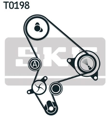 Fits SKF VKMC 03266 Water Pump & Timing Belt Set  ⭐UK Stock⭐