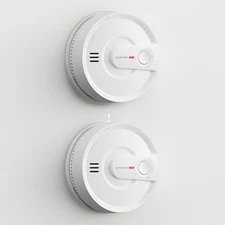 X-Sense SD20-W Wireless Interconnected Smoke Alarm 2-Pack 10-Year | New Open Box
