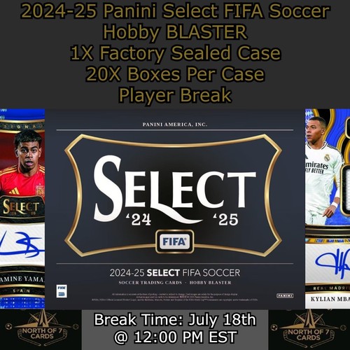 Samu Aghehowa 2024-25 Panini Select FIFA Soccer Blaster 1X Case BREAK #7