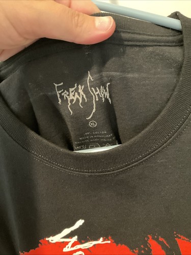 G-Eazy ‘Freak Show’ World Tour 2024 T-Shirt Black XL “We Are All Freaks” - Picture 3 of 5