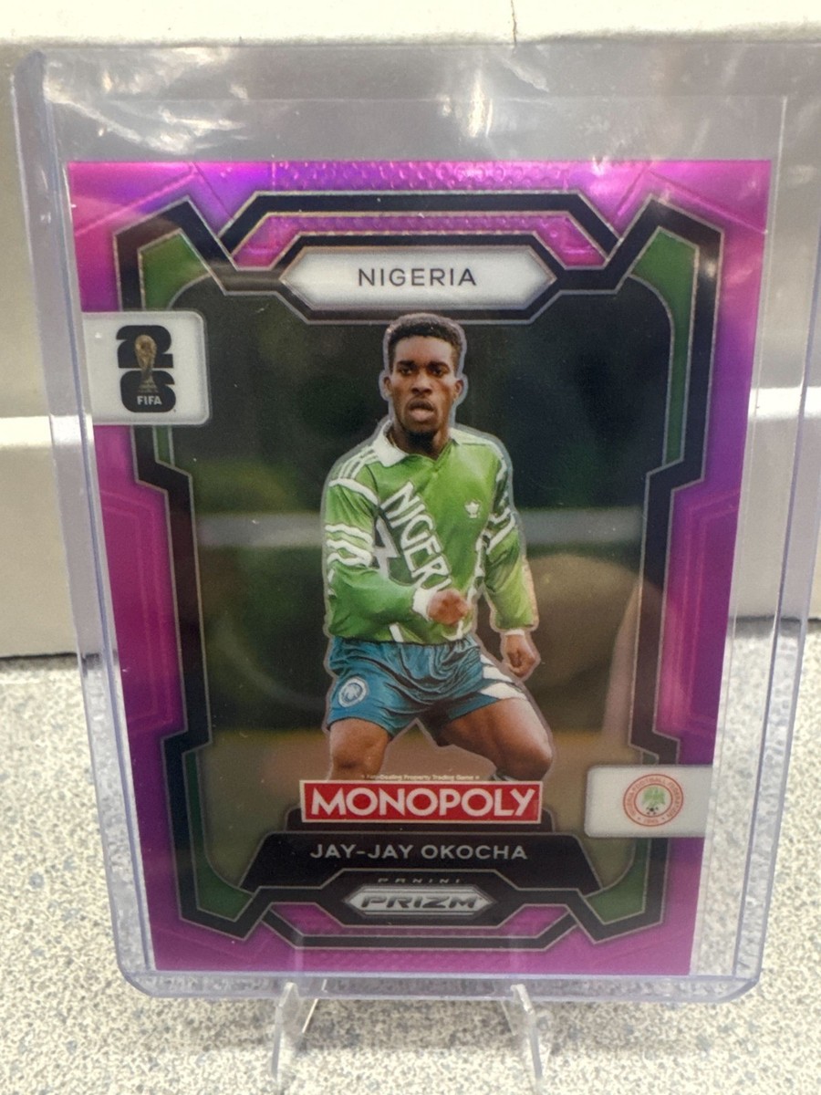 2026 Panini Prizm FIFA World Cup Card #82 Jay-Jay Okocha - Nigeria