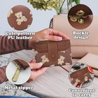 RFID Blocking Women Small Leather Wallet Credit Card Holder Mini Bifold Purse US — photo 2
