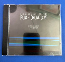 RARE FYC SOUNDTRACK SCORE CD - Punch Drunk Love Jon Brion CDr Awards Promo NICE