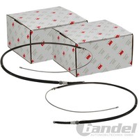 2X NK Handbremsseile Passend FüR Seat Toledo Skoda Rapid Scheibenbremse