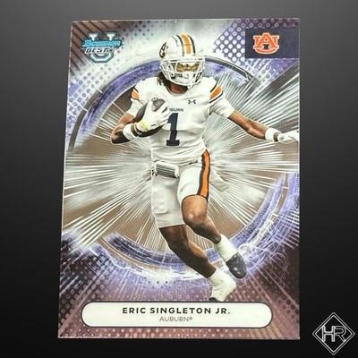 2025 Bowman University Best #78 Eric Singleton Jr. Auburn Tigers