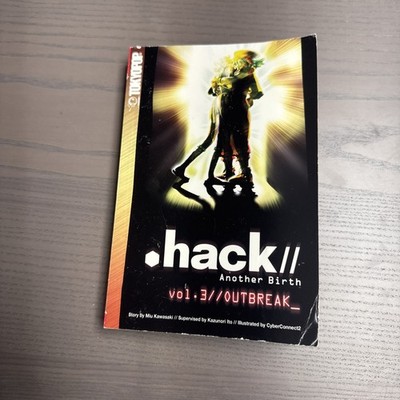 .hack  Another Birth Vol 3 Outbreak Miu Kawasaki TokyoPop 1st Printing 2007 PB
