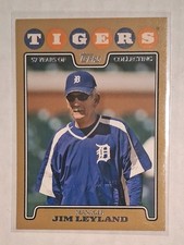 2008 Topps Gold Border Jim Leyland 931/2008