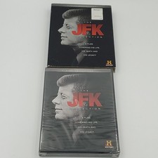 The JFK Collection (DVD 2013, 3-disc Set) History W/ slipcover Brand New Sealed