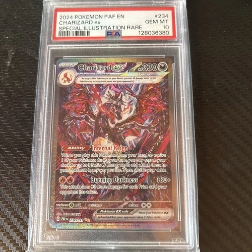 Charizard ex 234/091 SV: Paldean Fates Holo PSA 10