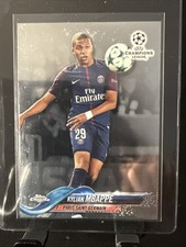 2017 Topps Chrome UEFA Champions League Kylian Mbappe Refractor #41 card
