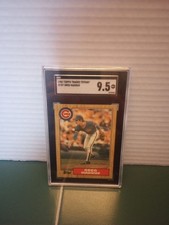 Rare, Pristine Condition 1987 Topps Traded - Greg Maddux #70T 