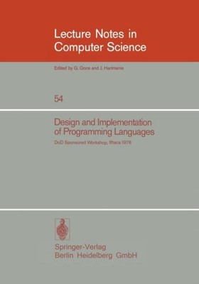 Design and Implementation of Programming Languages D. A. Fisher