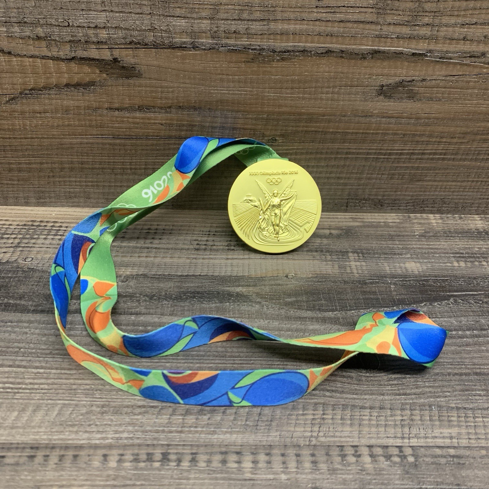 Rio 2016 Olympic Gold Medal Accurate Replica Medallion