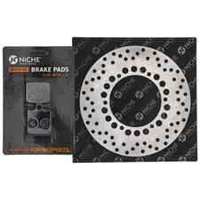 NICHE Rear Brake Rotor Pad Kit for Ducati 613.4.008.1A 49240032A Semi Metallic