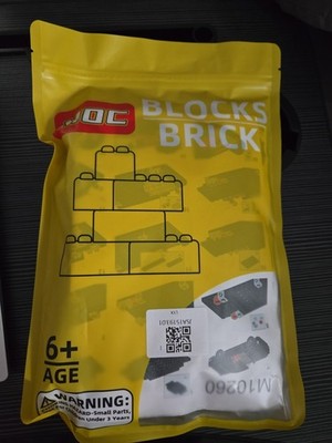 Moc Blocks Brick Black Car M10260 Building Blocks (Ages 6+) DIY Kids Toys
