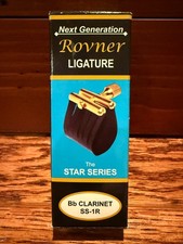 NEW Rovner Star Series Bb Clarinet SS-1R Gold Ligature