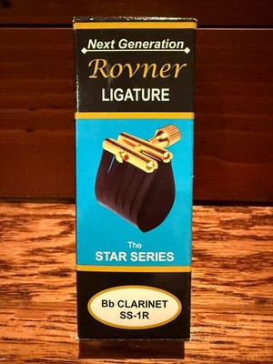 NEW Rovner Star Series Bb Clarinet SS-1R Gold Ligature