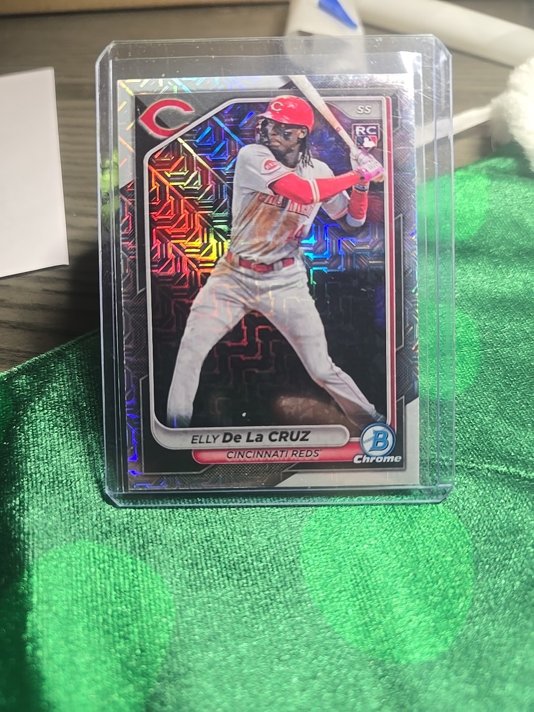 2024 Bowman Chrome Mojo Refractor  Elly De La Cruz RC #42