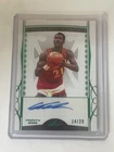 Leaf Trinity 2022-23 Dominique Wilkins Holo Green Auto 14/20 #BA-DW1