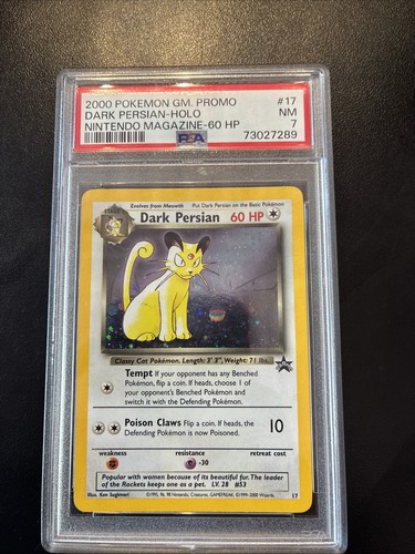 Dark Persian graded PSA 7 for sale on eBay