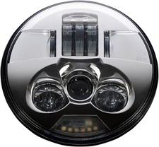 Custom Dynamics ProBEAM LED Headlamp Chrome #PB-7-C Harley Davidson