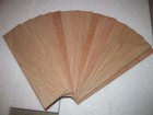 10 Thin Sanded Kiln Dried African Mahogany 12" X 3" X 1/8" Lumber Scroll Saw