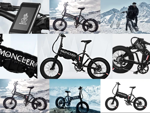 MONCLER X MATE Foldable Fat E Bike Electric Bike Philippines Ubuy