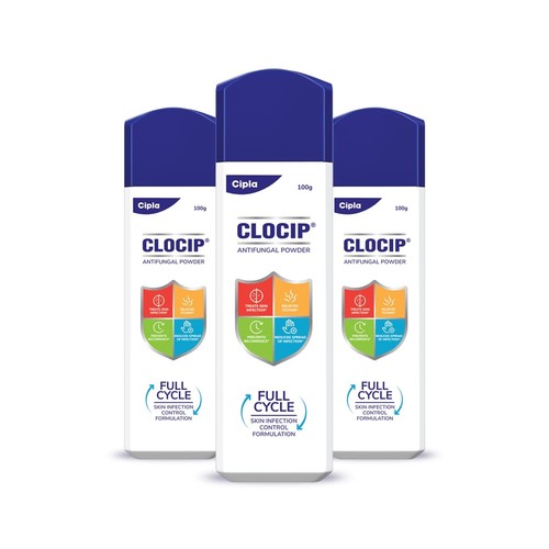 Pack of 3 X Cipla Clocip Dusting Powder 100gm Each Free Shipping eBay