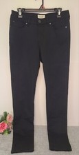 Bootlegger Curvy Skinny Black Jeans Stretch 29x31