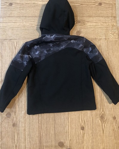 Snozu Boy's Extreme Gear Softshell Fleece Lined Jacket Black/Red Size 7-8 NWOT - Picture 11 of 12