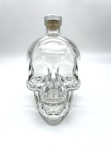 Crystal Head Vodka Empty Skull Bottle Large 1.75L
