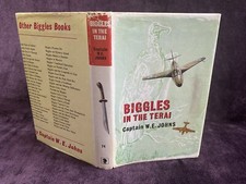Biggles in the Terai W E Johns 1st 1966 VG in VG original DW