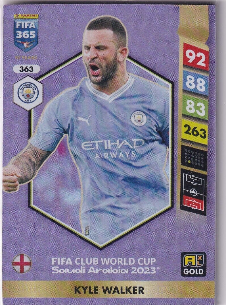 Panini Adrenalyn XL FIFA 365 2025 No. 363 Kyle Walker Fifa Panini Adrenalyn XL FIFA 365 2025 No. 363 Kyle Walker Fifa