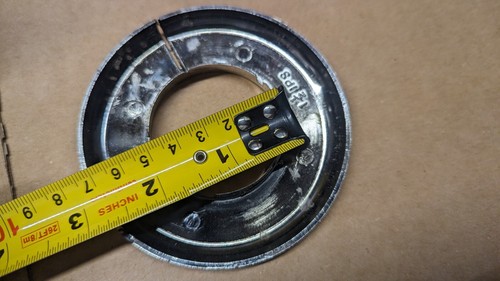 Plumb Pak PP857-9 Floor/Ceiling Plate Flange, Chrome, 1.5-In. - Picture 3 of 8