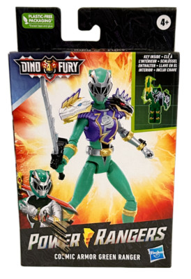 Power Rangers Dino Fury – Cosmic Armor Green Ranger 6